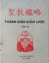 THÁNH GIÁO GIÁM LƯỢC. TẬP II (TÂN ƯỚC)